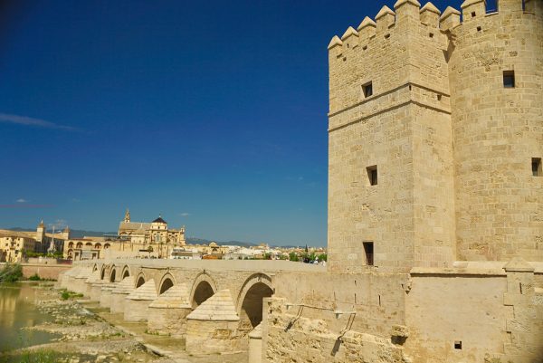 2000-year-old Roman bridge and guard tower.